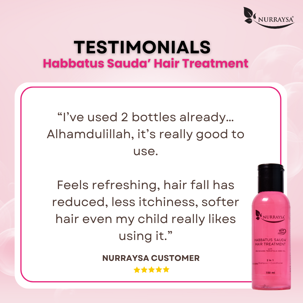 Habbatus Sauda Hair Treatment with Macadamia Ternifolia Seed Oil - 100ml