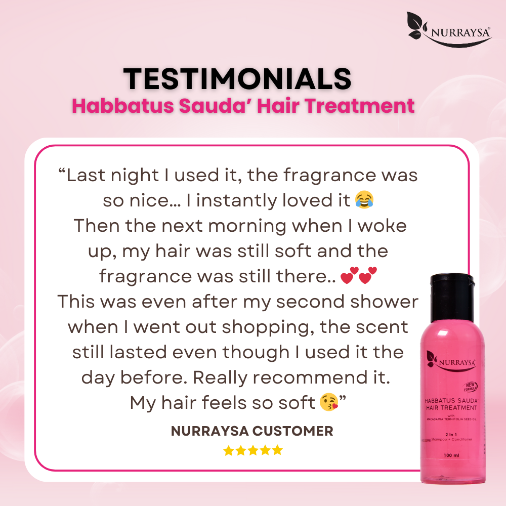 Habbatus Sauda Hair Treatment with Macadamia Ternifolia Seed Oil - 100ml