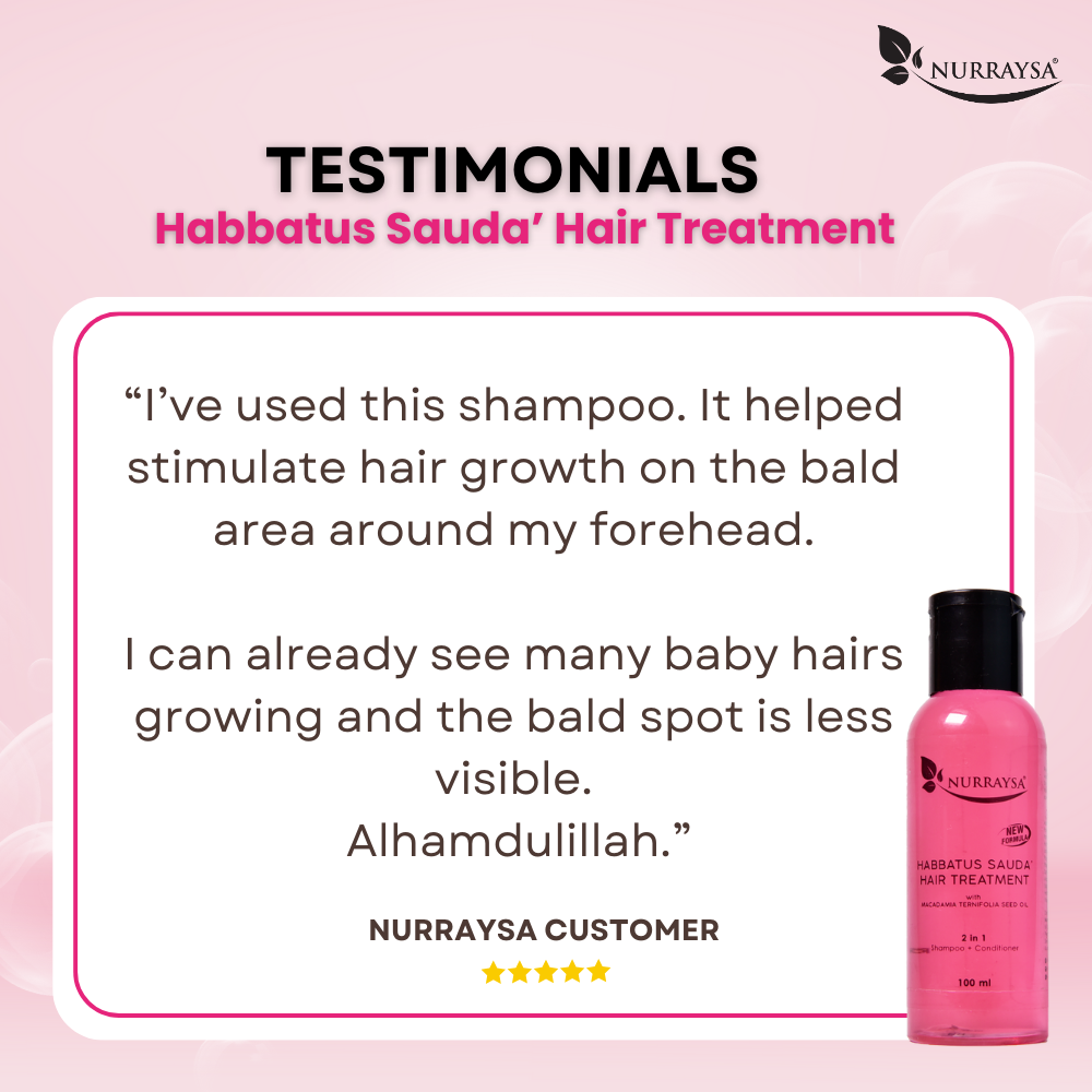 Habbatus Sauda Hair Treatment with Macadamia Ternifolia Seed Oil - 100ml