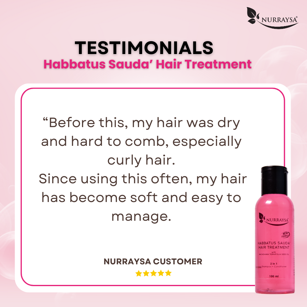 Habbatus Sauda Hair Treatment with Macadamia Ternifolia Seed Oil - 100ml