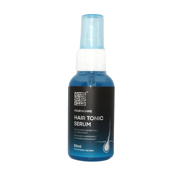Hair Serum Tonic for Men infused with Malus Domestica Fruit Cell Culture Extract