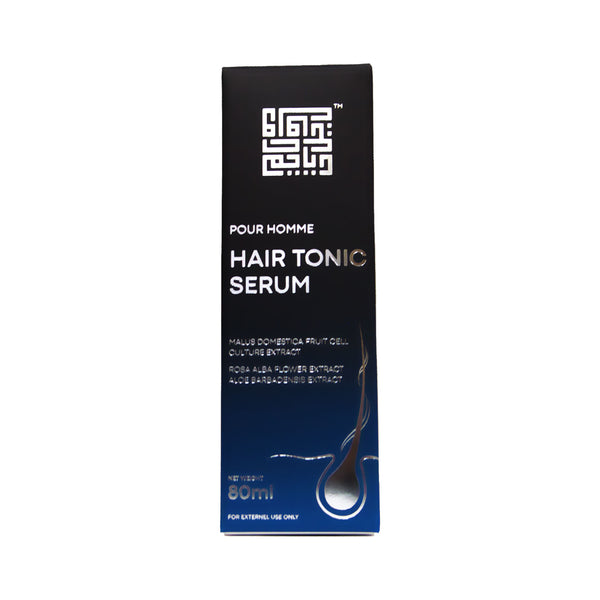 Hair Serum Tonic for Men infused with Malus Domestica Fruit Cell Culture Extract
