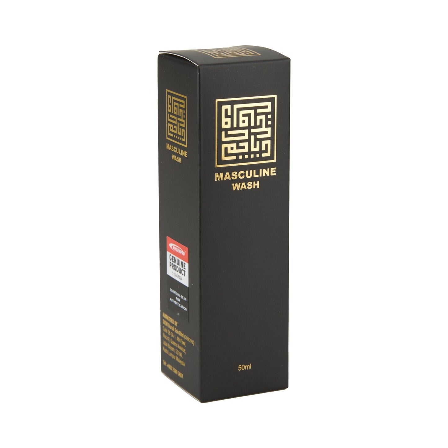Masculine Wash - Oud Scented and Intimate Wash 50ml