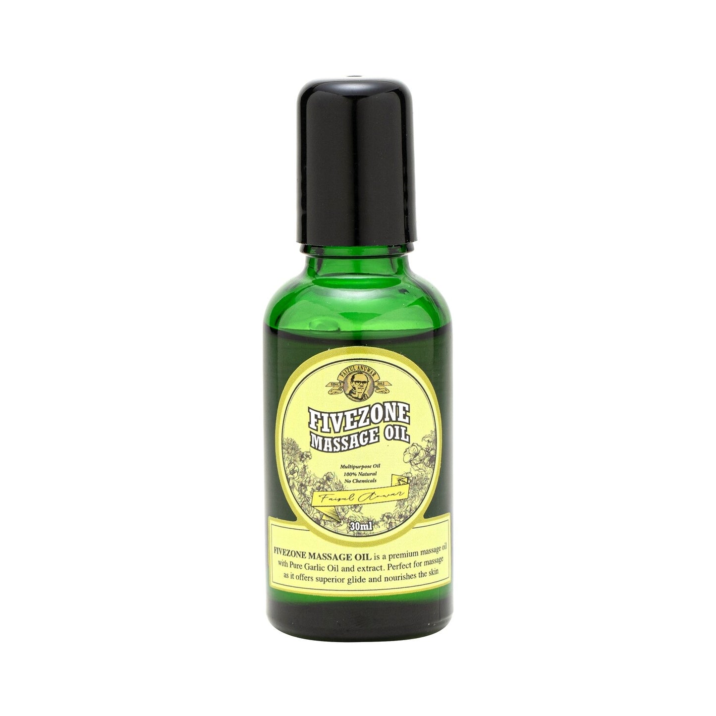 FIVEZONE Massage Oil | Single Clove Garlic Oil formulated Ultimate Soothing Massage - 30ml
