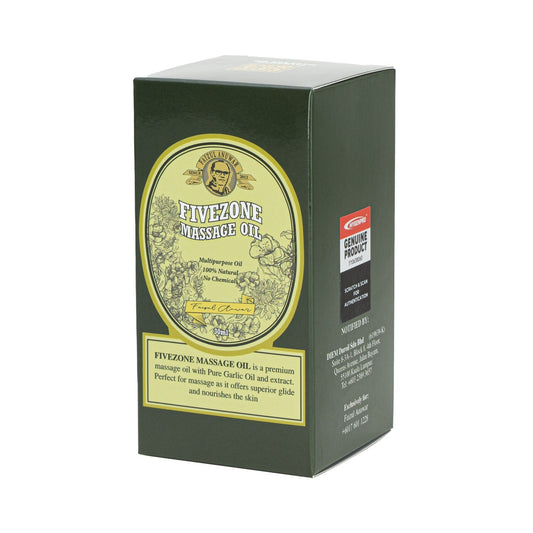FIVEZONE Massage Oil | Single Clove Garlic Oil formulated Ultimate Soothing Massage - 30ml