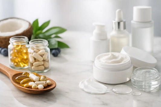 Beauty Supplements vs Topical Skincare Compared