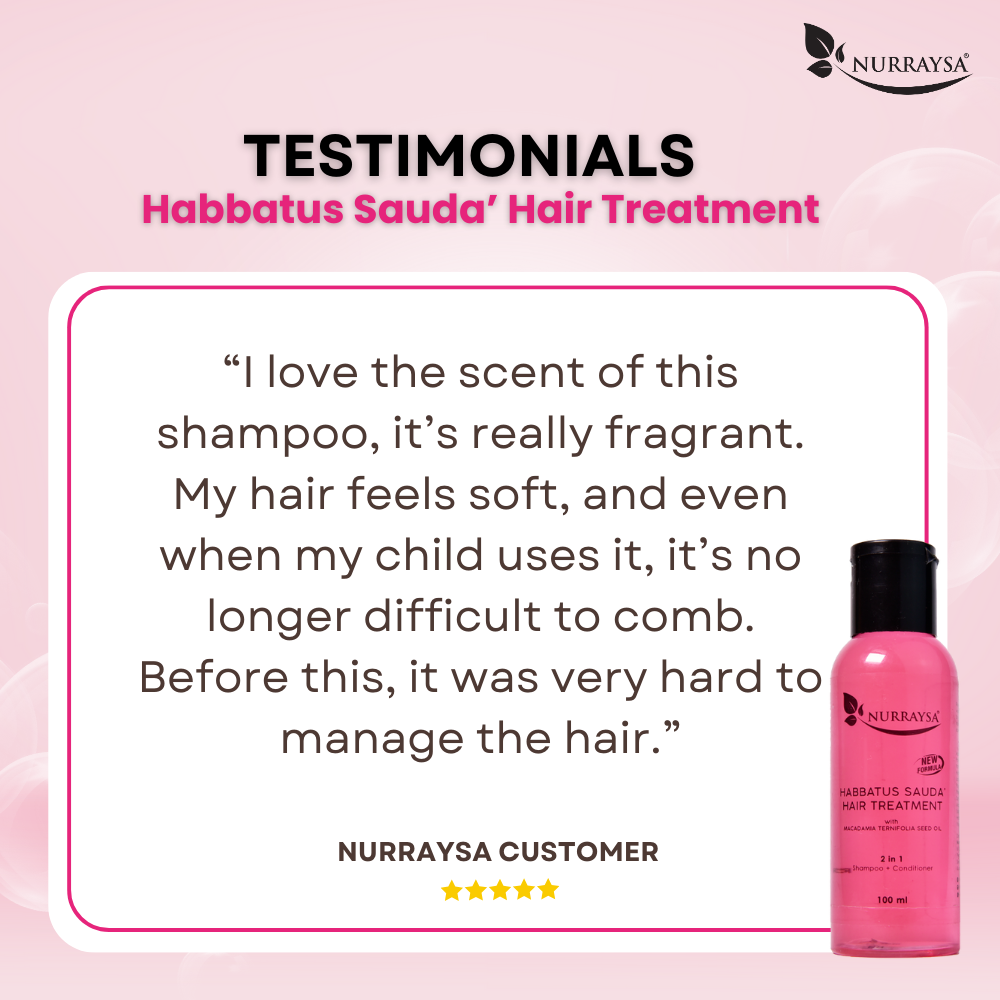Habbatus Sauda Hair Treatment with Macadamia Ternifolia Seed Oil - 100ml