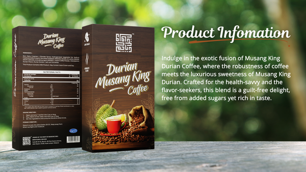 Durian Musang King Coffee by DIEM Duroil - No added Sugar