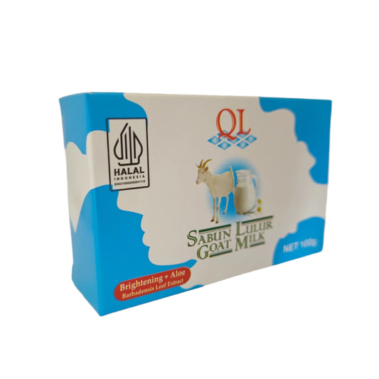 QL Sabun Lulur – Gentle Goat Milk Body Scrub Soap for Smooth, Radiant, and Nourished Skin